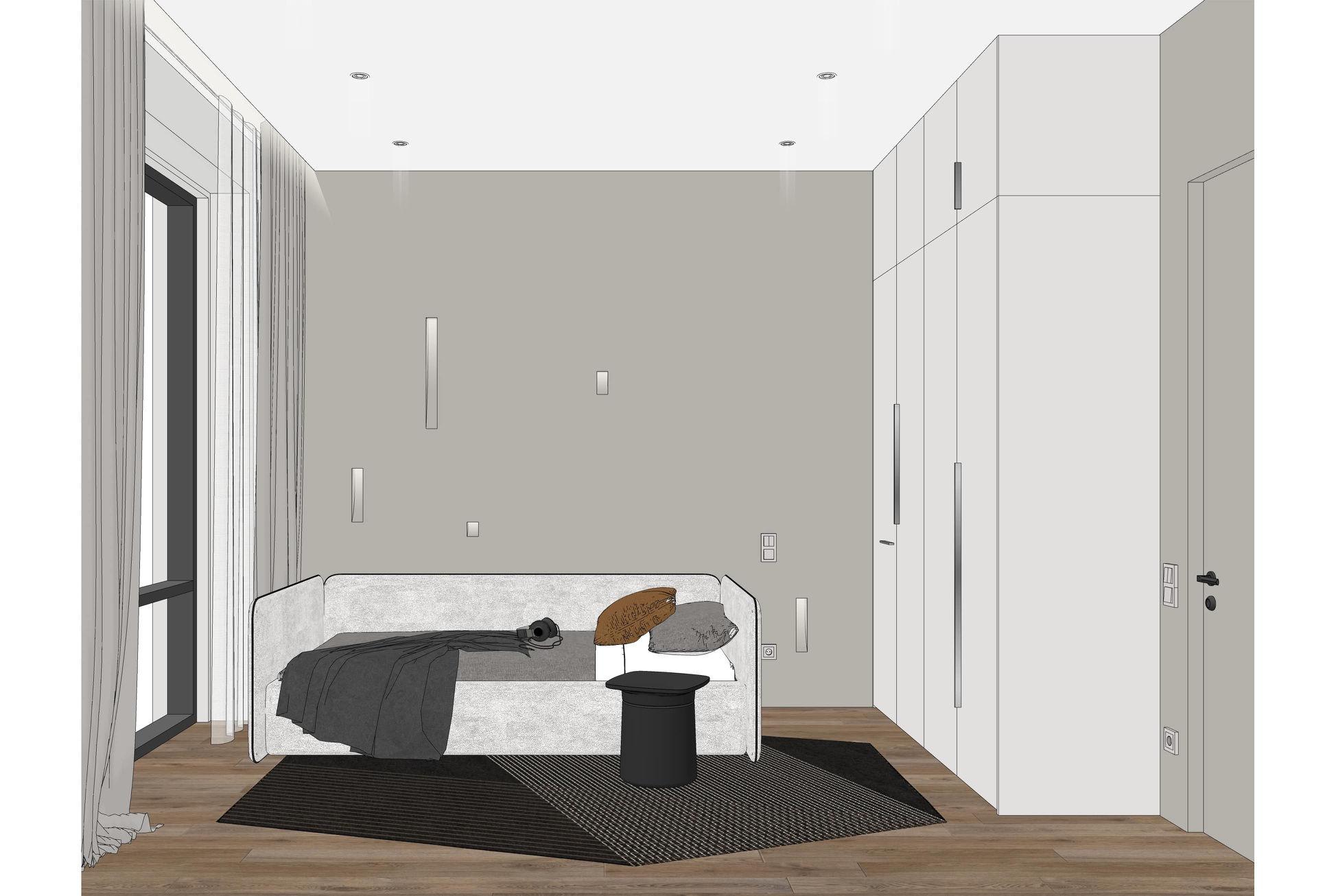 Дизайн детской комнаты для подростка