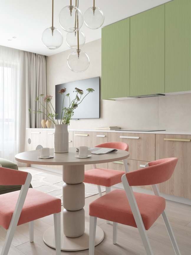 Кухонный гарнитур для кухни-гостиной