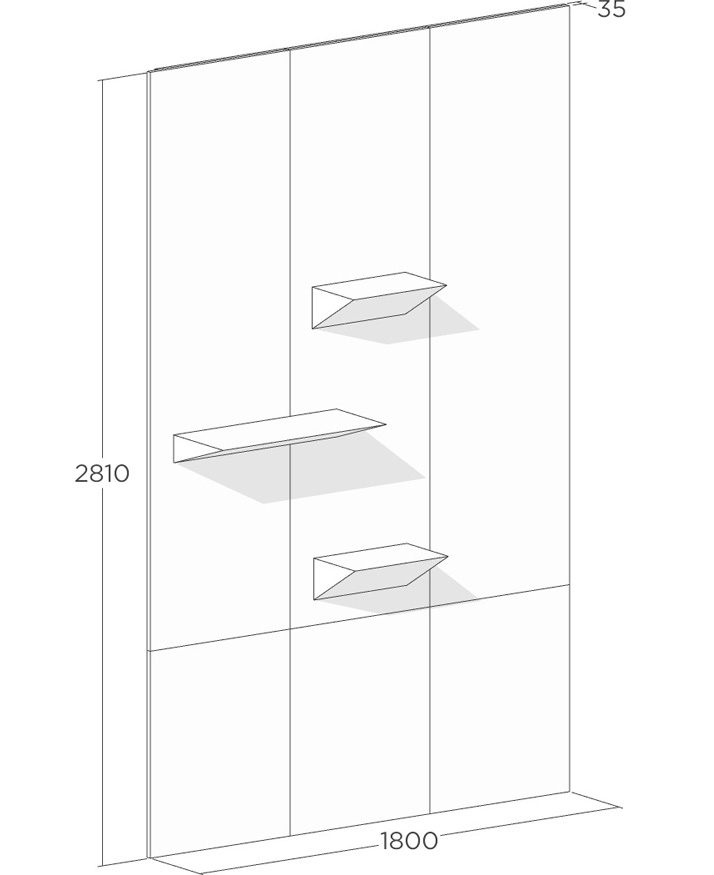 Стеновые панели в шпоне ясеня