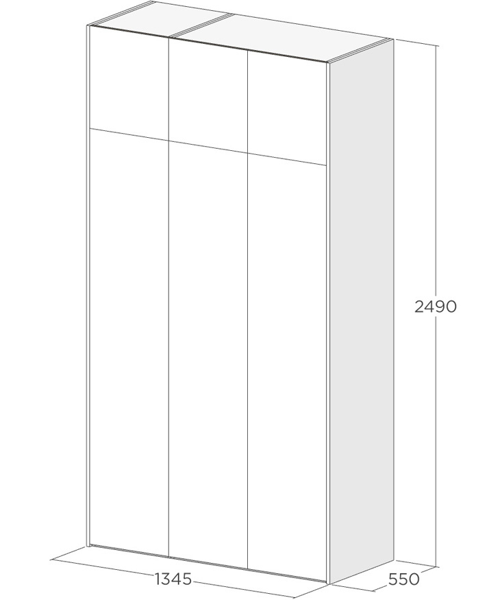 Шкаф для одежды в прихожей