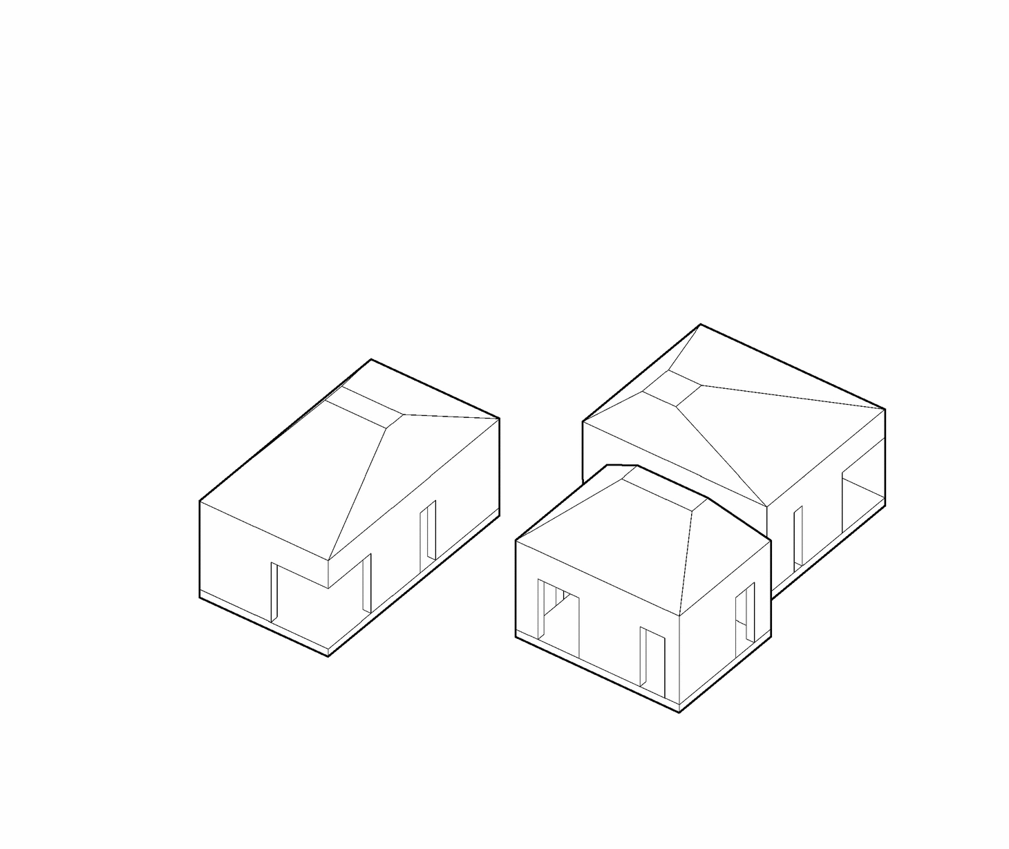Проект жилого одноэтажного дома 