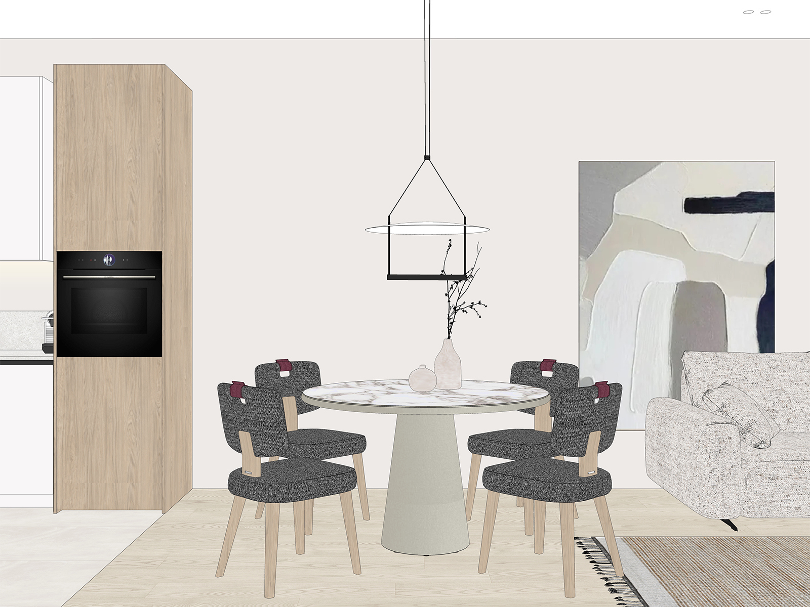 Дизайн-проект гостиной