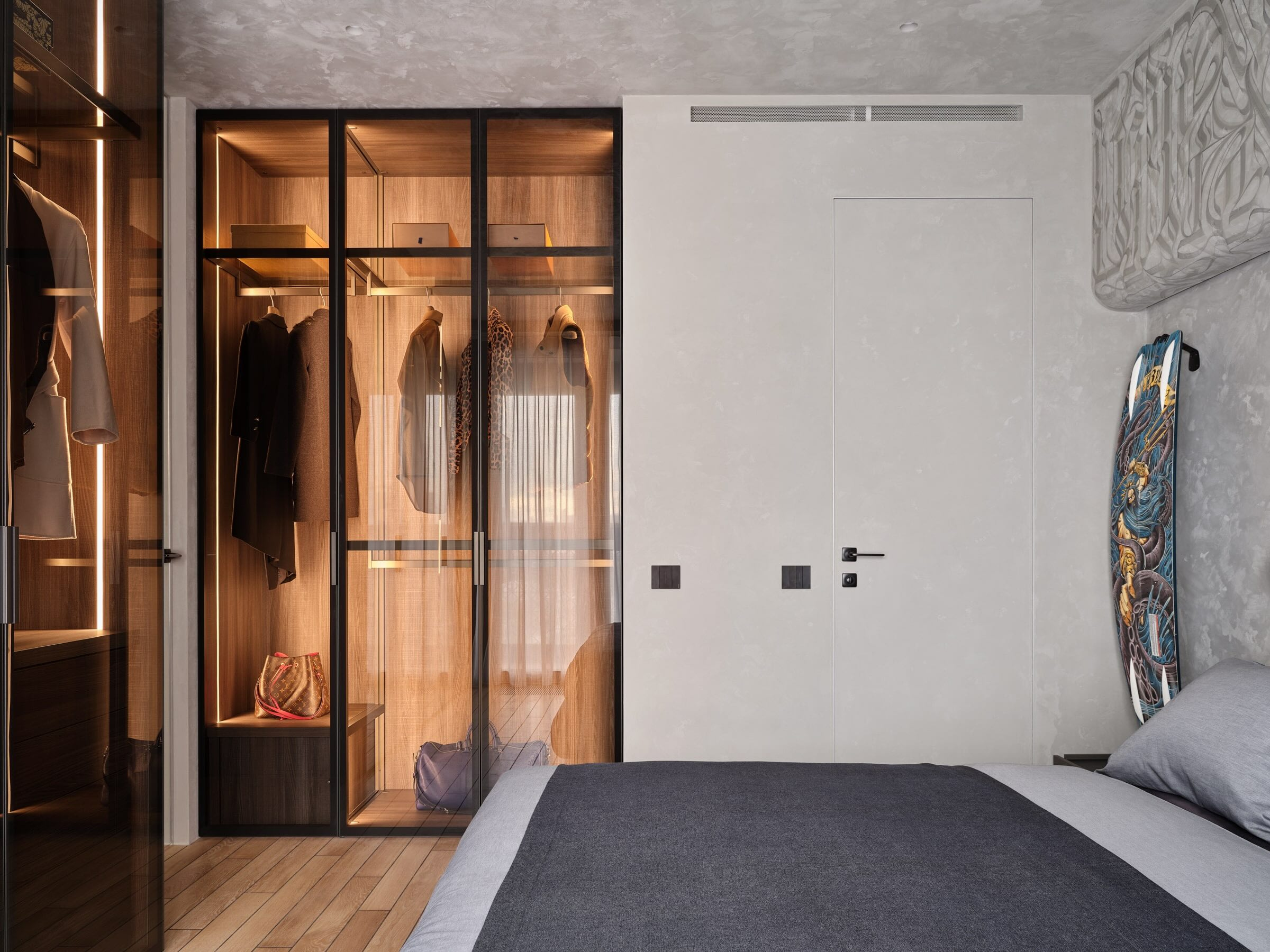 Дизайн и ремонт мастер-спальни