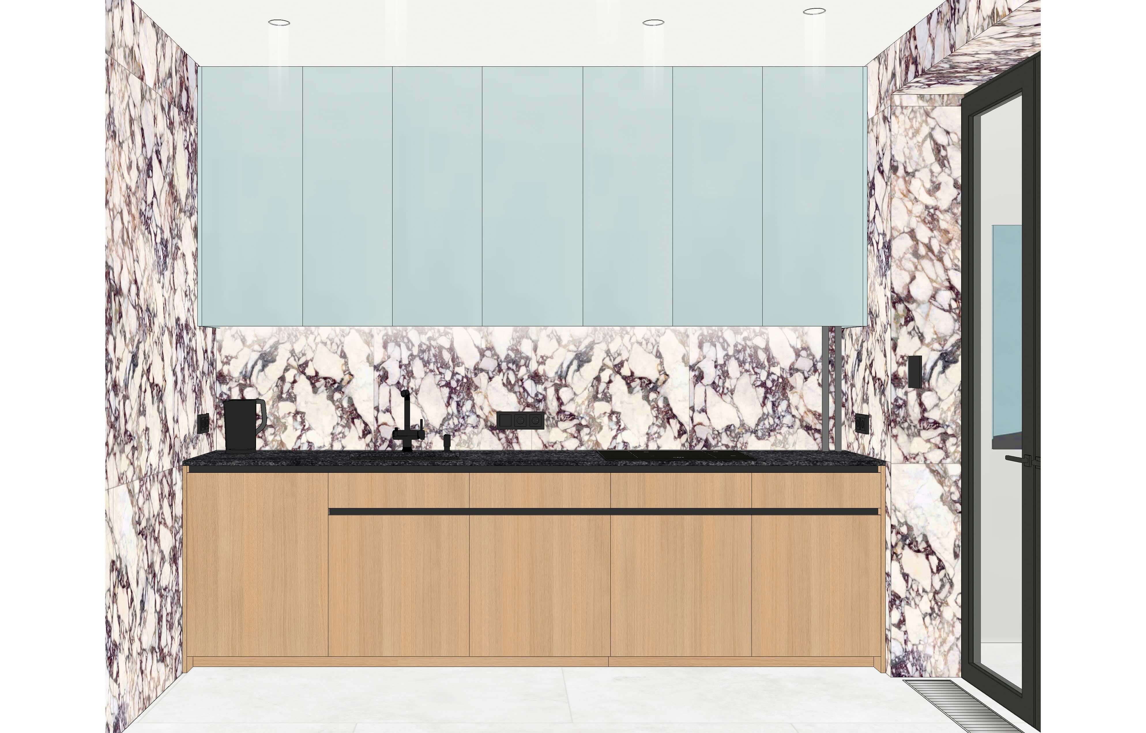 Кухня в маленькой квартире, дизайн