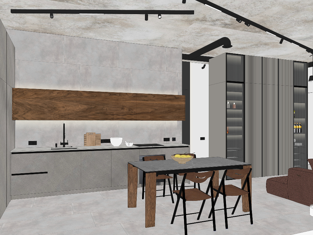 Мебель для кухни-гостиной