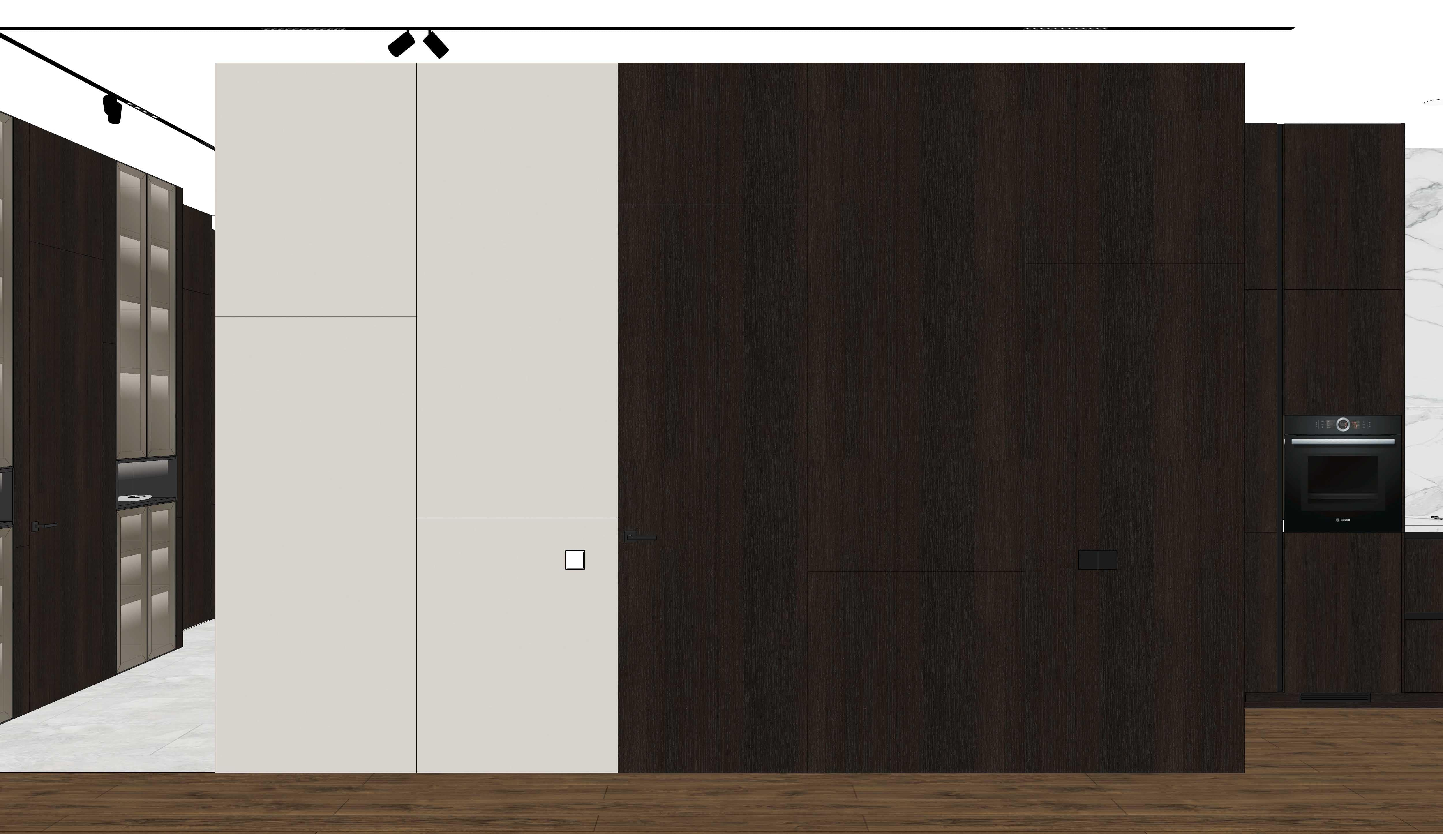 Стеновые панели из МДФ в шпоне дуба