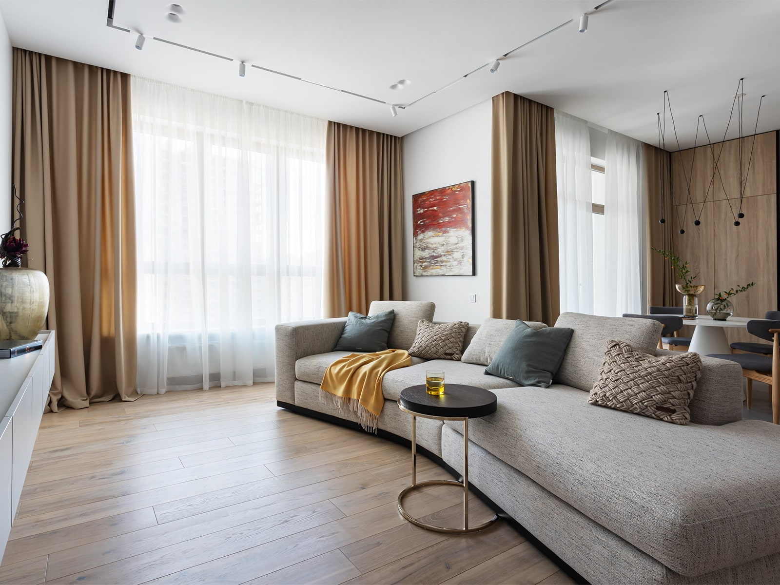 119 m<sup>2</sup> Apartment With Two Dressing Areas and a Large Laundry Room: Photos, Videos, and Interior Estimate